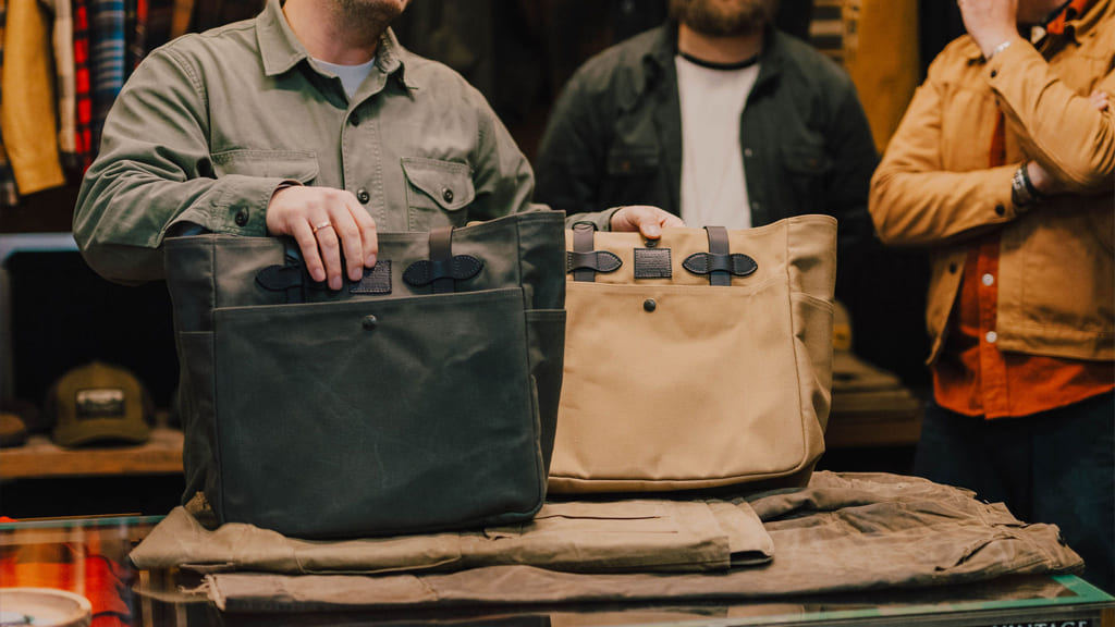 Filson Bags, Duffles, Backpacks and many other styles of luggage from HepCat Store