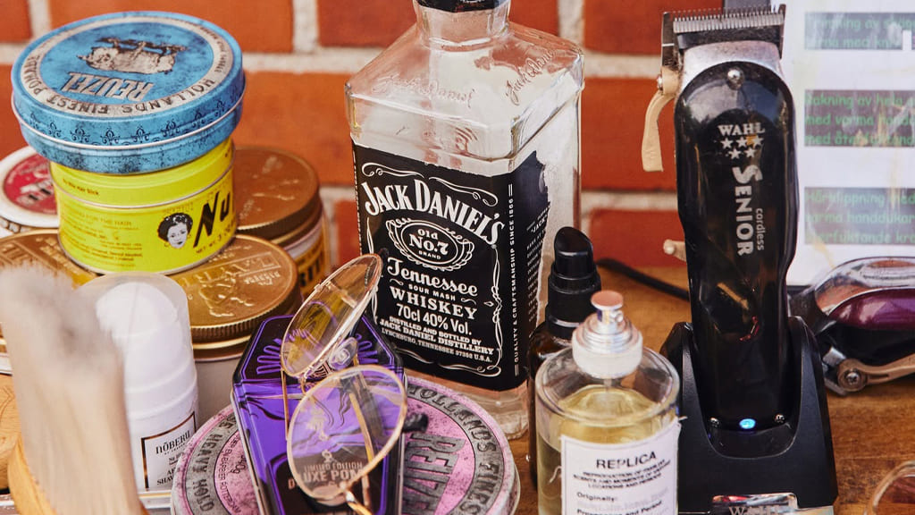 pomade, beard oil, perfume shaving kits, everything you need to stay sharp and smell great